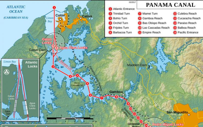 Панамский канал: описание, история, координаты и интересные факты